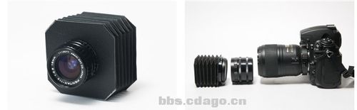 DIY摄影暗箱拍摄出复古照片