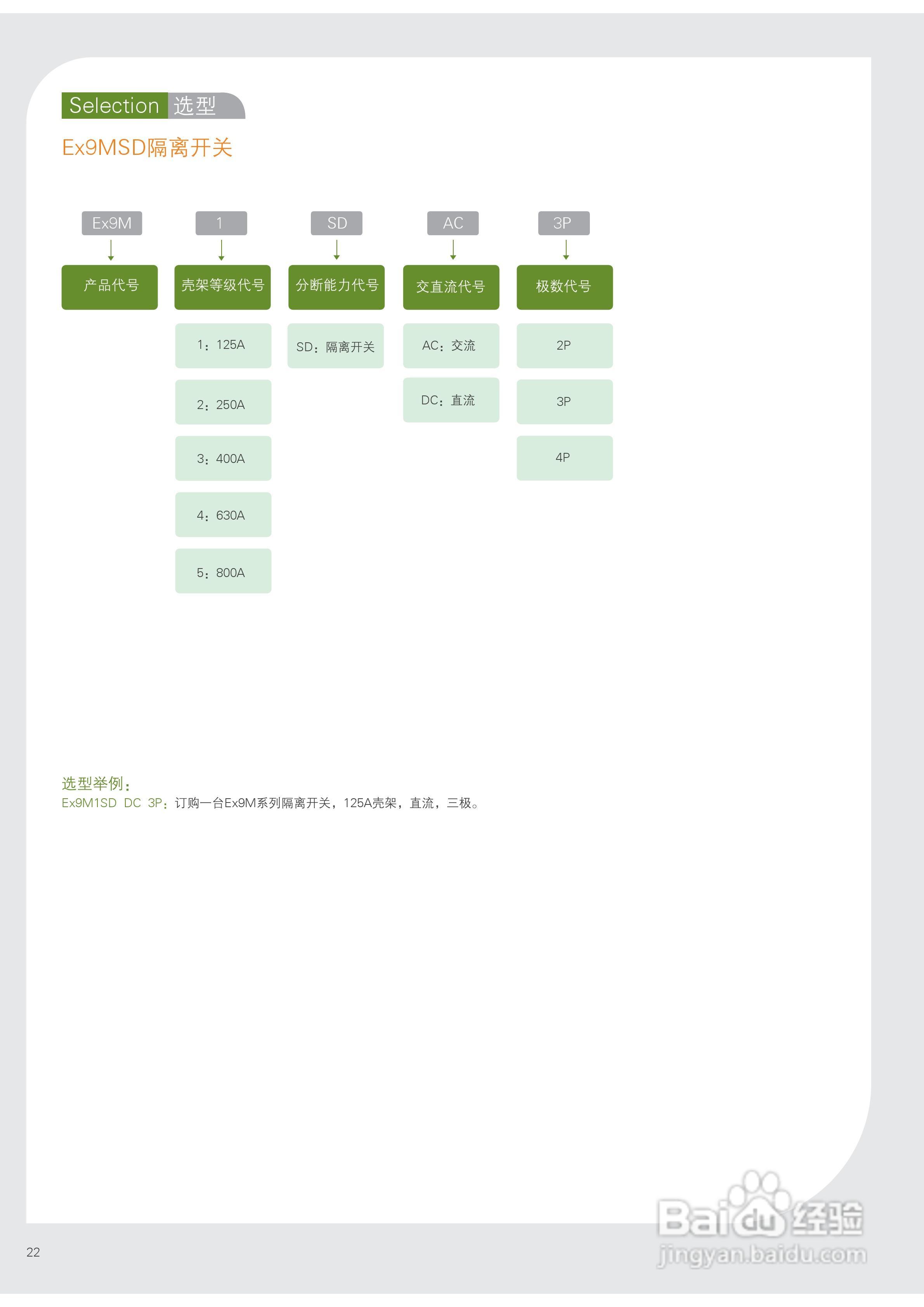 诺雅克Ex9ML3塑壳断路器使用说明书:[3]
