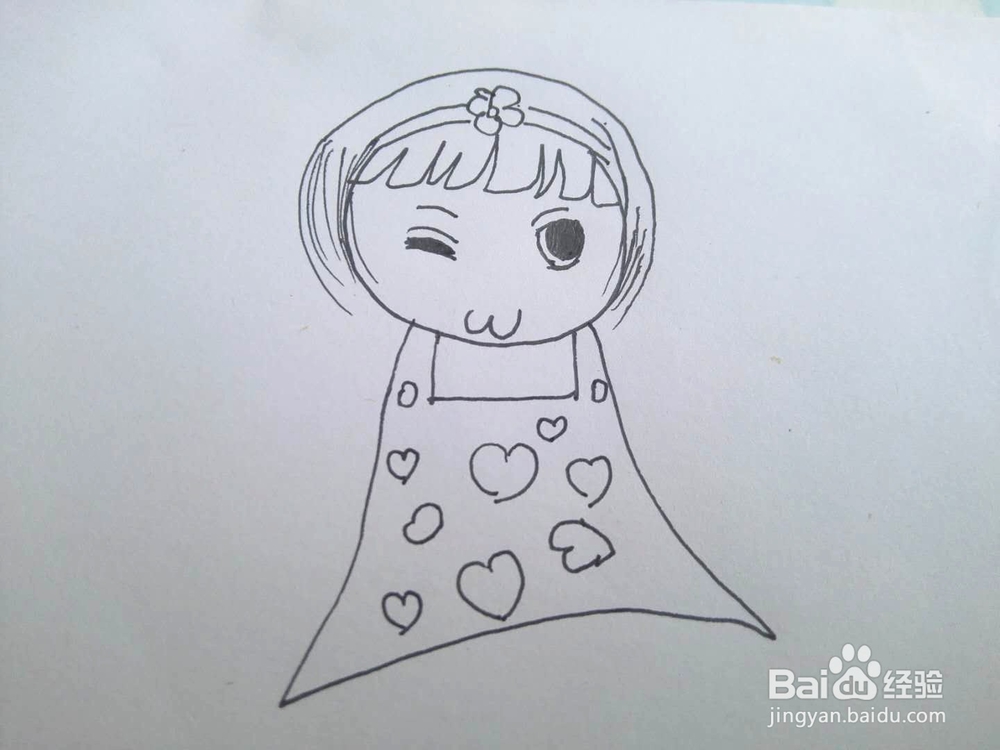 简笔画之卡通人物经验分享九