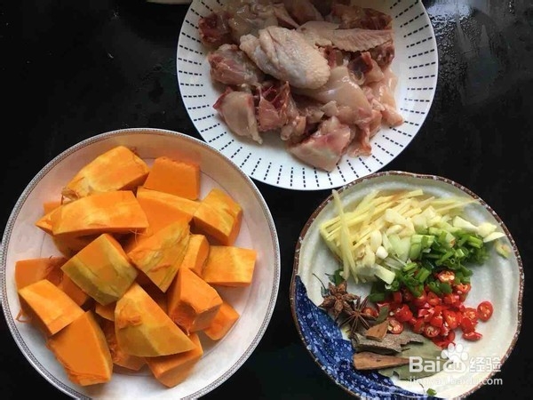 教你做土豆蘑菇南瓜焖鸡块