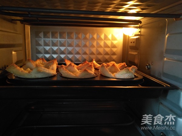 苹果吐司披萨盏