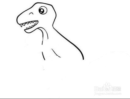 恐龙简笔画应该怎么画呢?