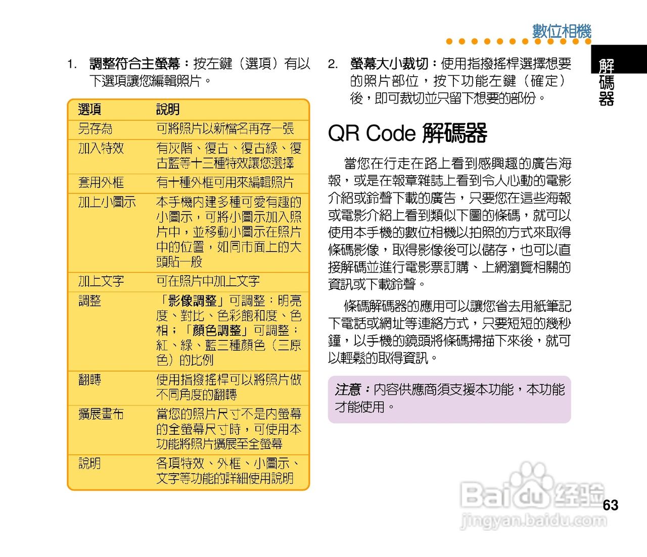 华硕手机V80型说明书:[7]