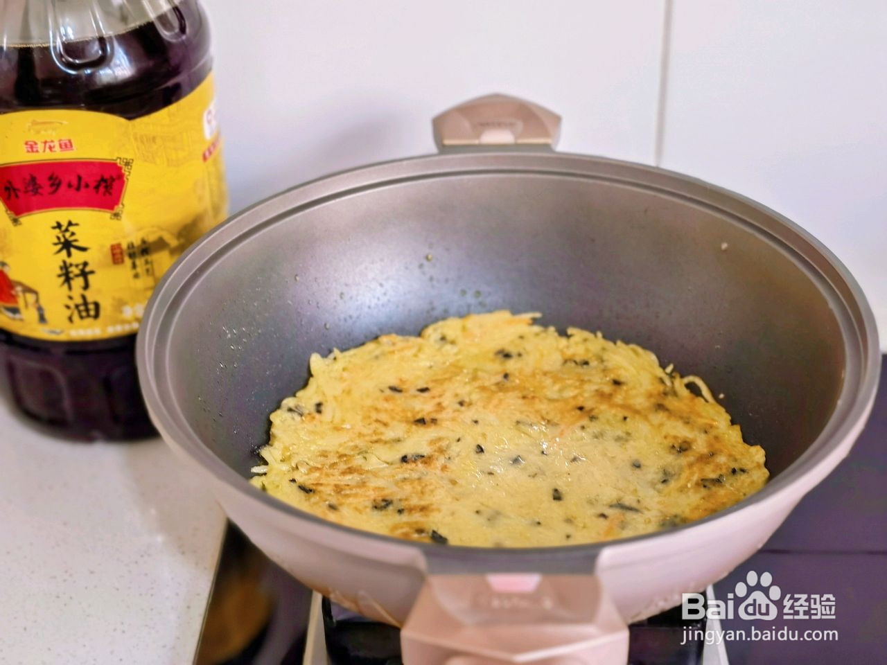 三丝鸡蛋饼的做法