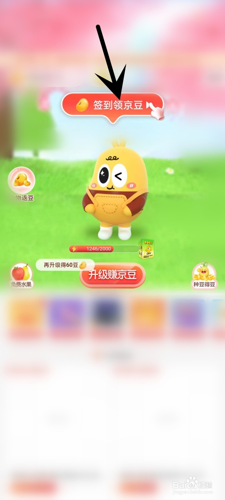 怎么在京东APP中签到领豆