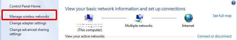Win7开启无线WIFI热点