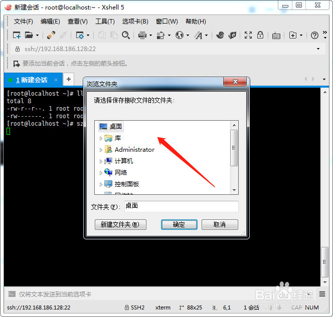 Xshell下载文件到本地
