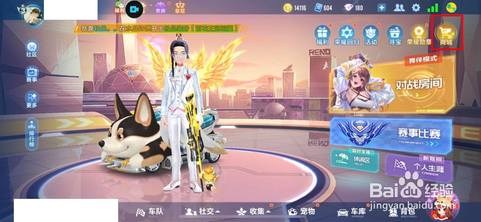 QQ飞车如何快速获取宠物