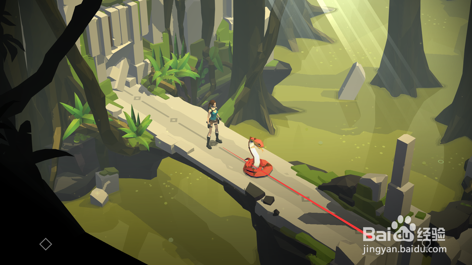 古墓丽影传说迷踪第二章第1关毒蛇沼泽攻略