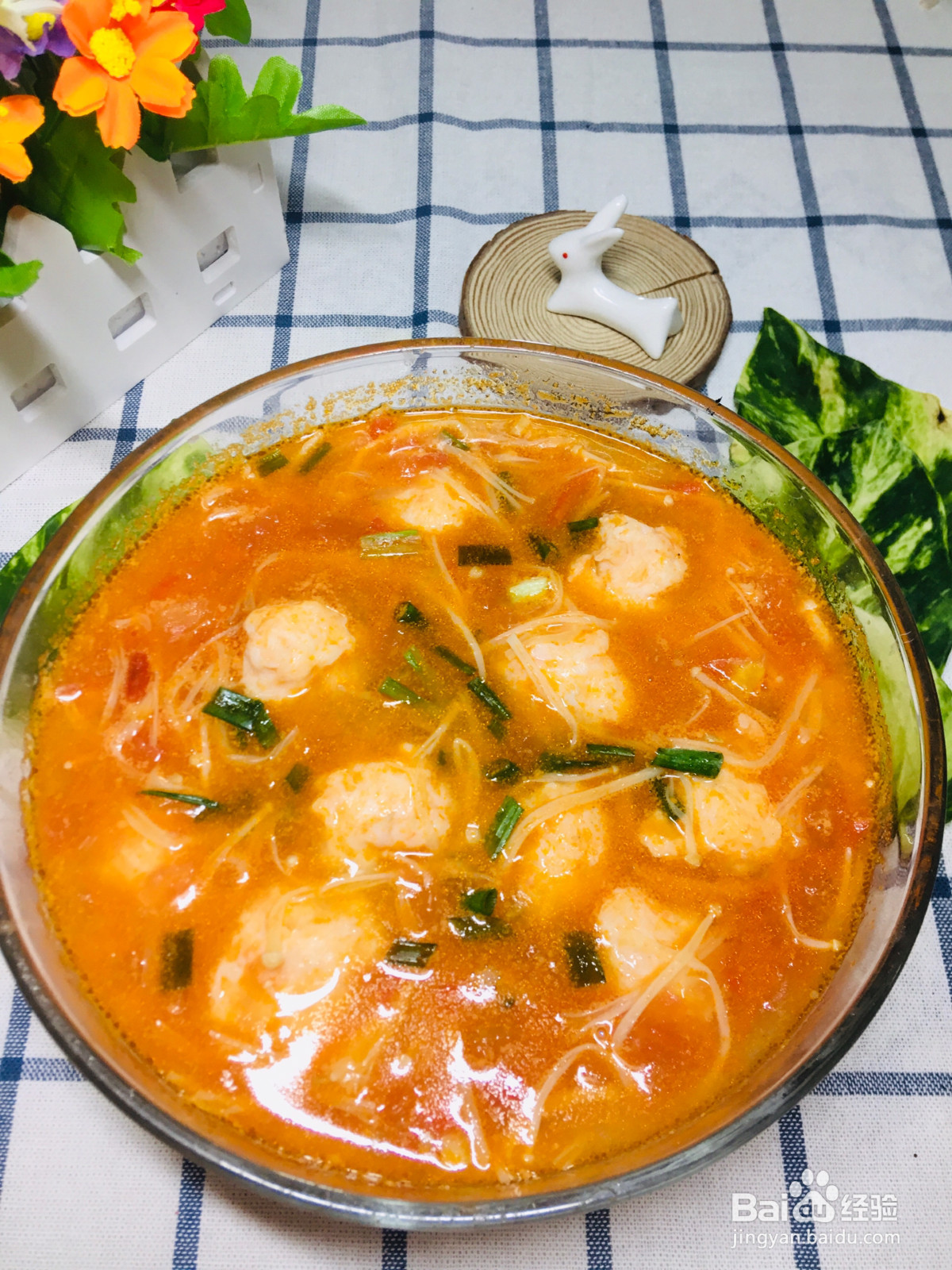 虾滑番茄菌菇汤的做法