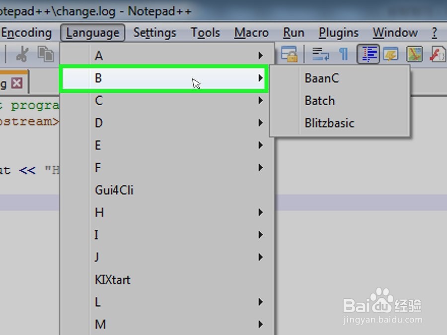 notepad++如何创建简单的批处理程序