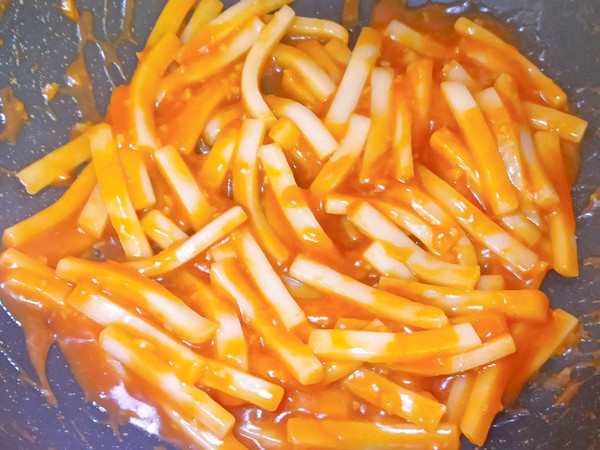 韩式辣酱炒年糕