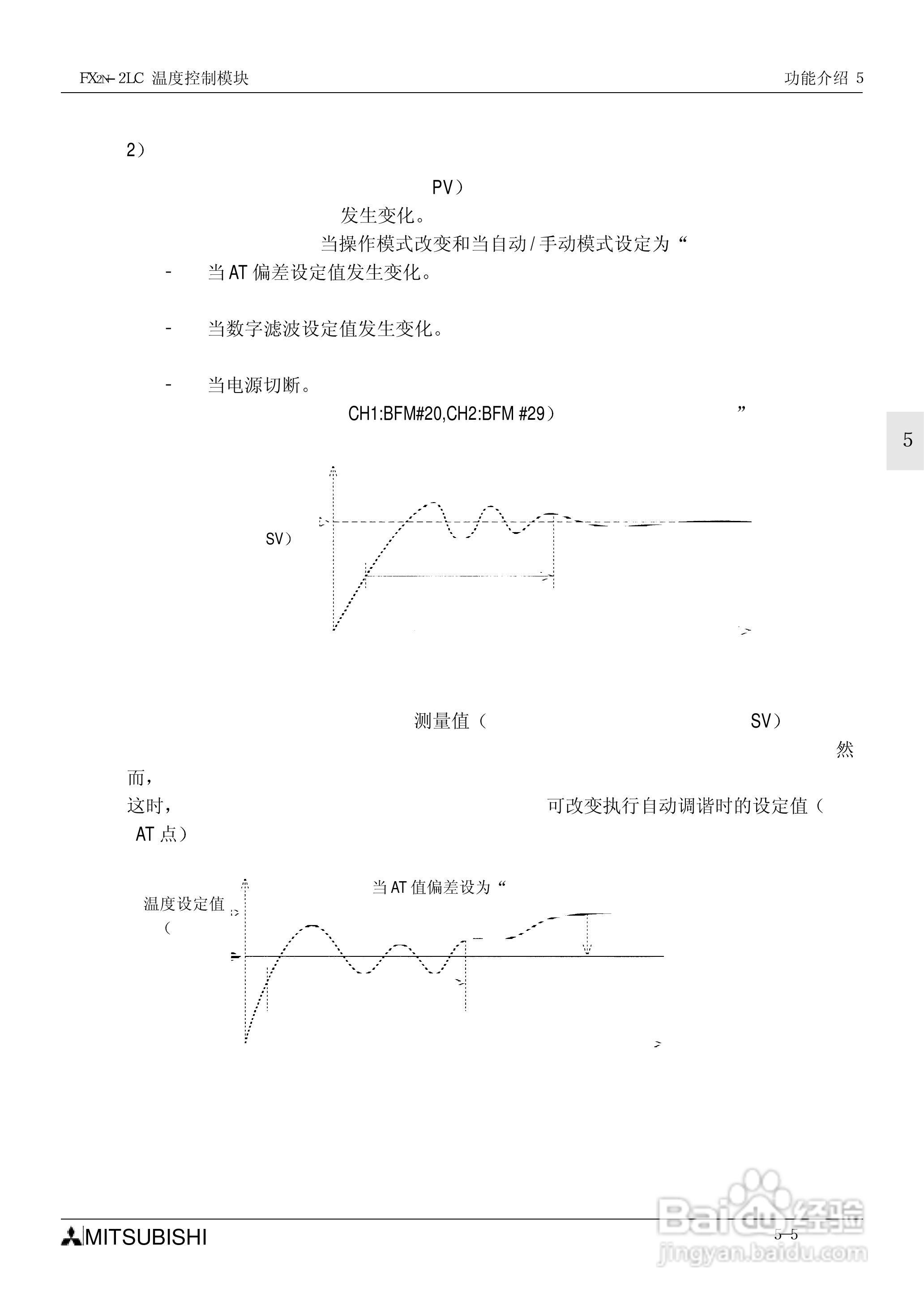 MITSUBISHI FX2N-2LC温度控制模块说明书:[5]