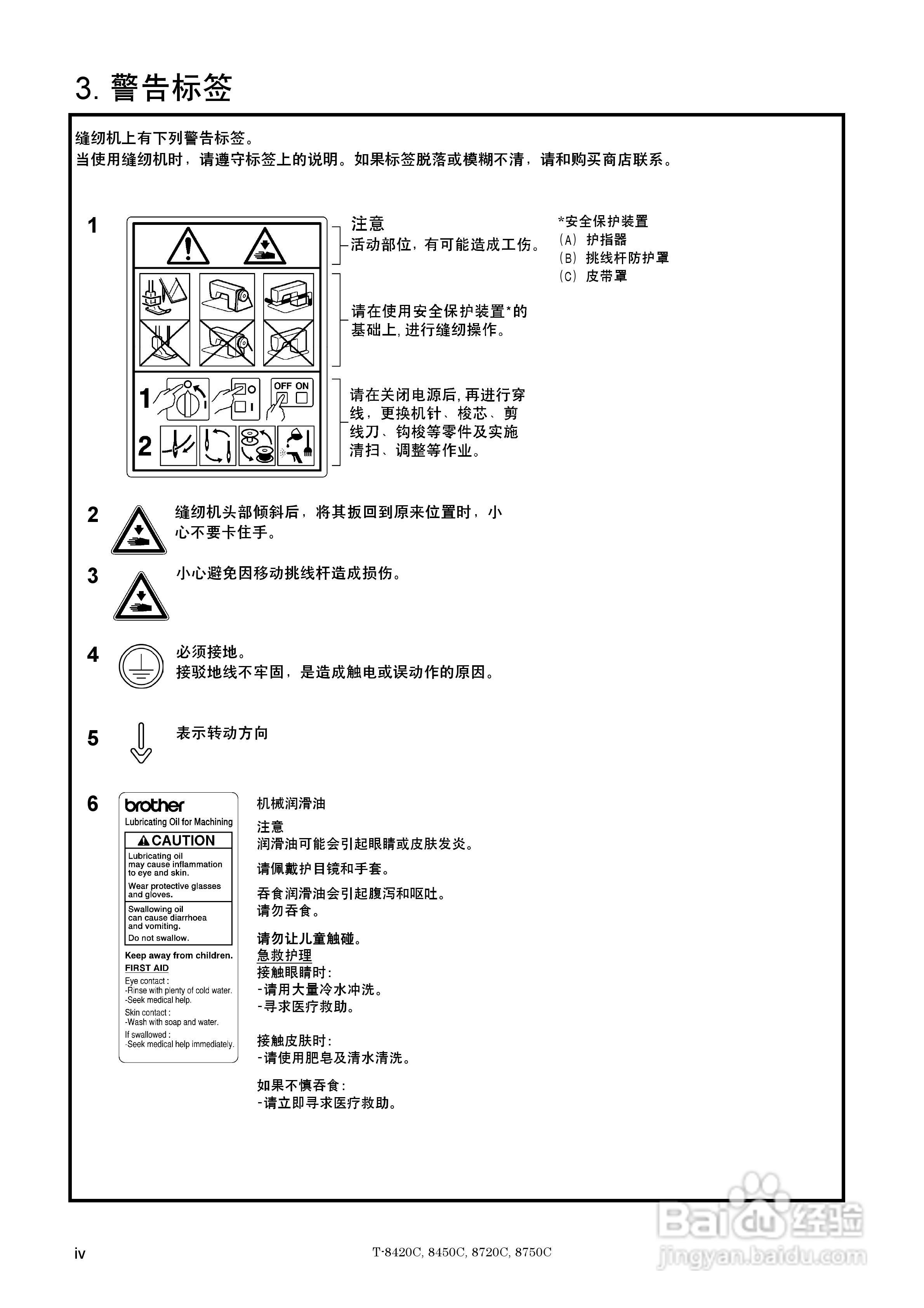 brother T-8450C缝纫机说明书:[1]