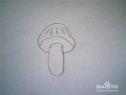 简笔画蘑菇该怎样画
