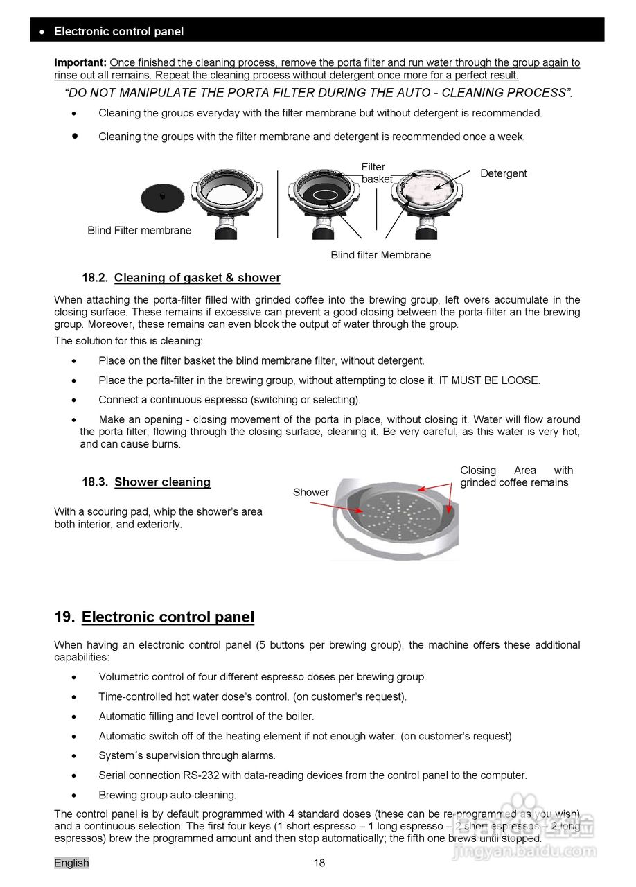 Elegance典雅系列咖啡机操作使用说明书:[2]
