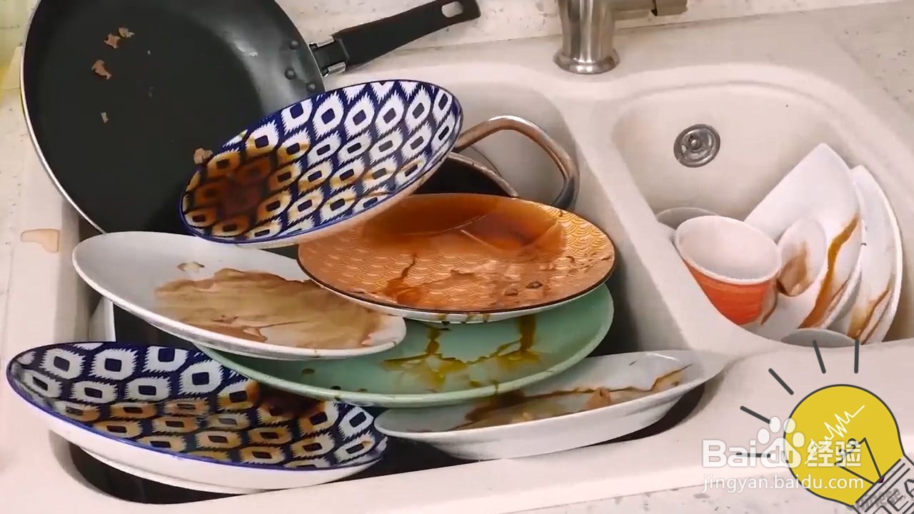 还在苦恼不想洗碗吗？学会这个小妙招就好了！