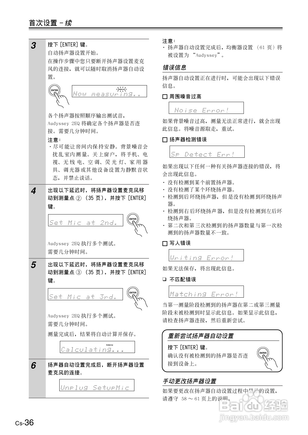 安桥AV接收机TX-SR506型使用说明书:[2]
