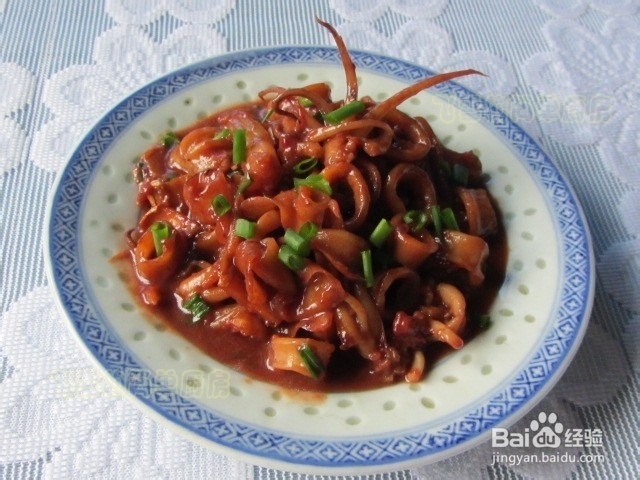 红方烧小鱿鱼