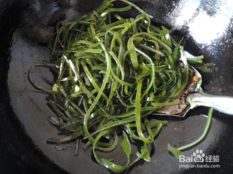 补钙的海带丝炒菜瓜