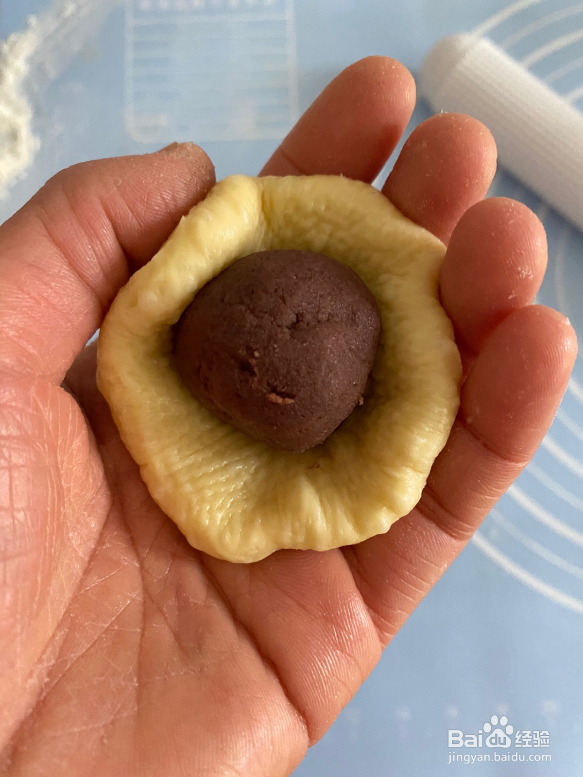 奶香豆沙面包的做法