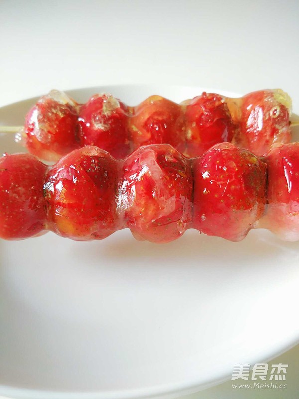 冰糖葫芦的做法