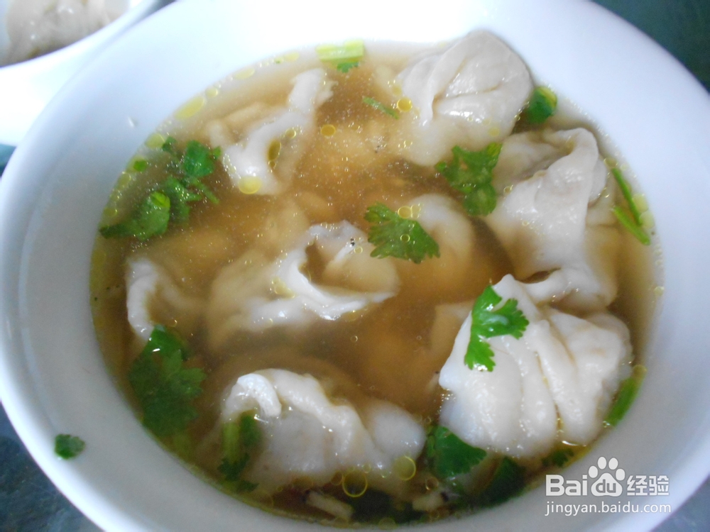 自己在家做 牛肉大葱 馄饨