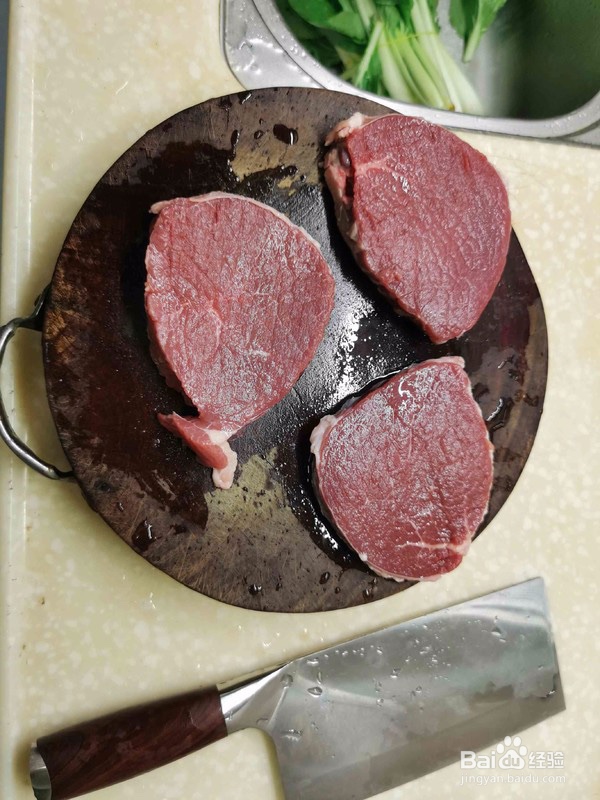 好吃的家庭版牛排