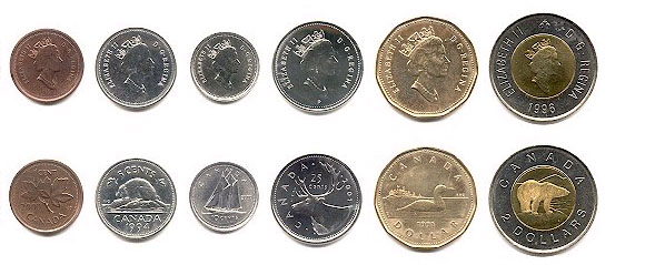 教孩子认识加拿大钱币(组图)