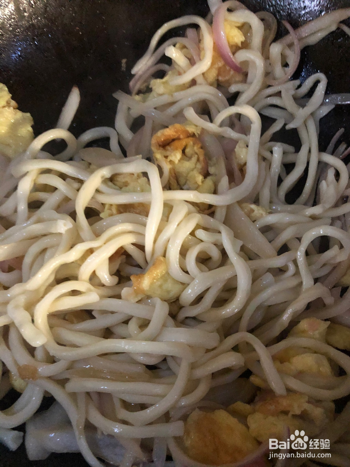酱油炒面的做法