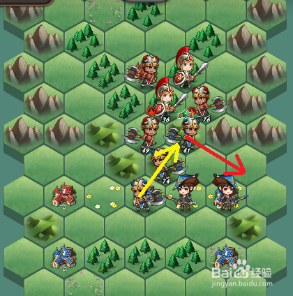 (legion war)军团战棋 人族 第三关 攻略