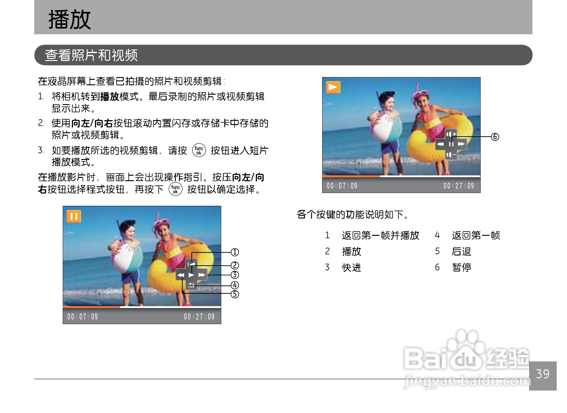 GE通用PJ1数码相机说明书:[5]
