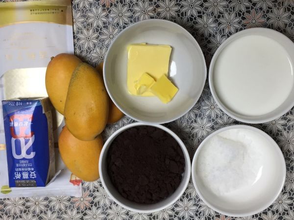 免烤箱芒果慕斯蛋糕