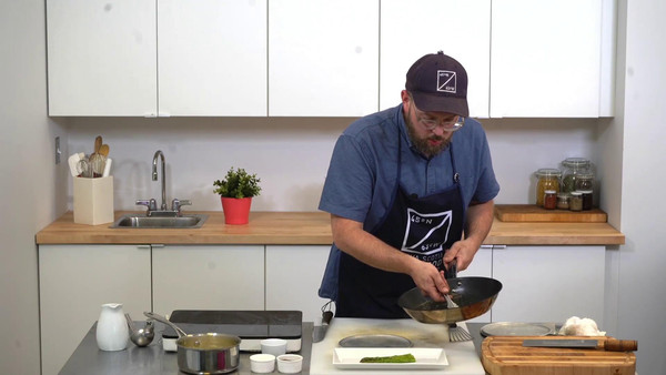 黄油煮加拿大大比目鱼