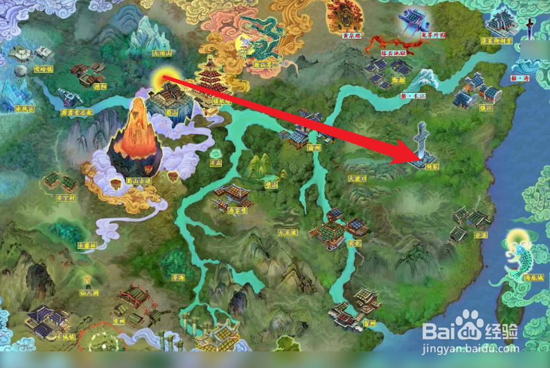 仙剑奇侠传四地图攻略