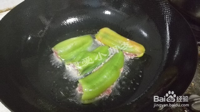 超下饭的尖椒盒/虎皮青椒酿肉怎么做