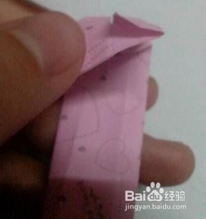 折纸手工心型书签手工折纸教程