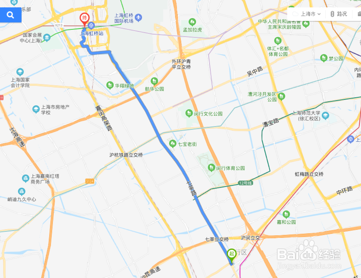 欧暇地中海酒店到上海虹桥站怎么走