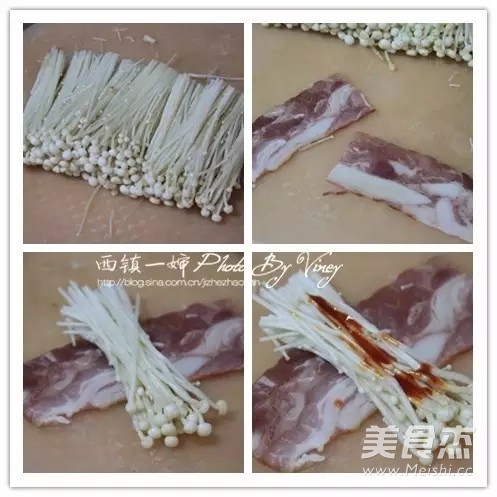 绝佳懒人菜，培根金针菇，百吃不厌！