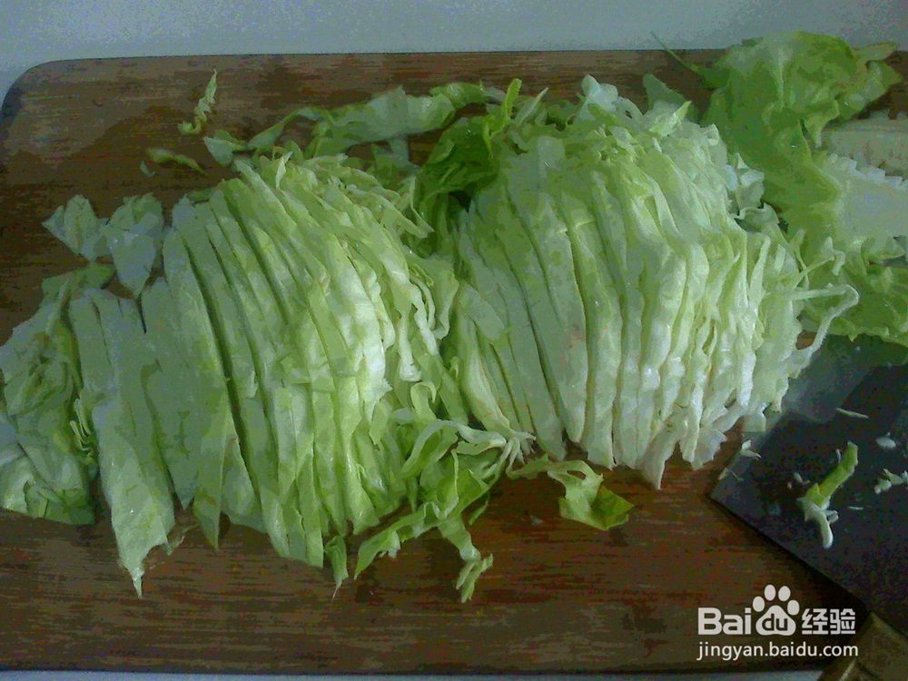 怎样用有刃的菜刀切好菜