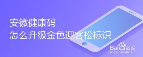 安徽健康码怎么升级金色迎客松标识