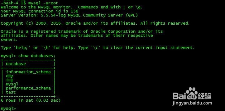 MYSQL初学者需要学会的常用的命令行