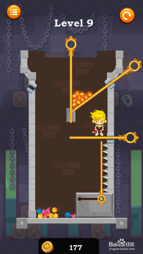 怎样通过Caio Hero Rescue的Level 9？