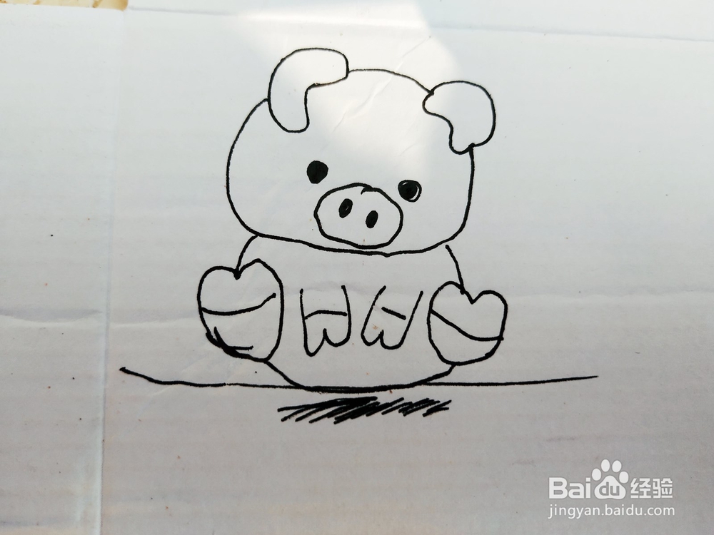 怎么教给孩子画卡通二师兄才能够学会呢?