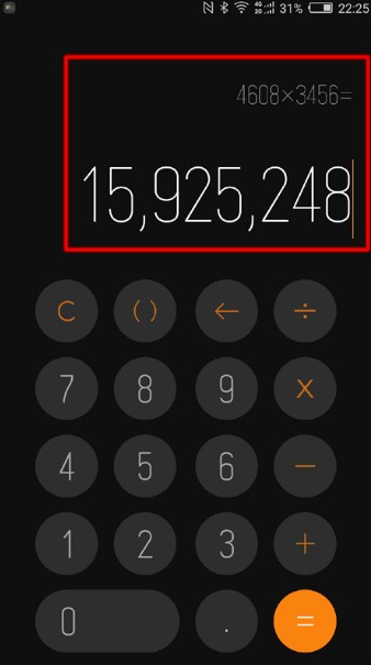 有没有什么方法可以检测手机摄像头的像素