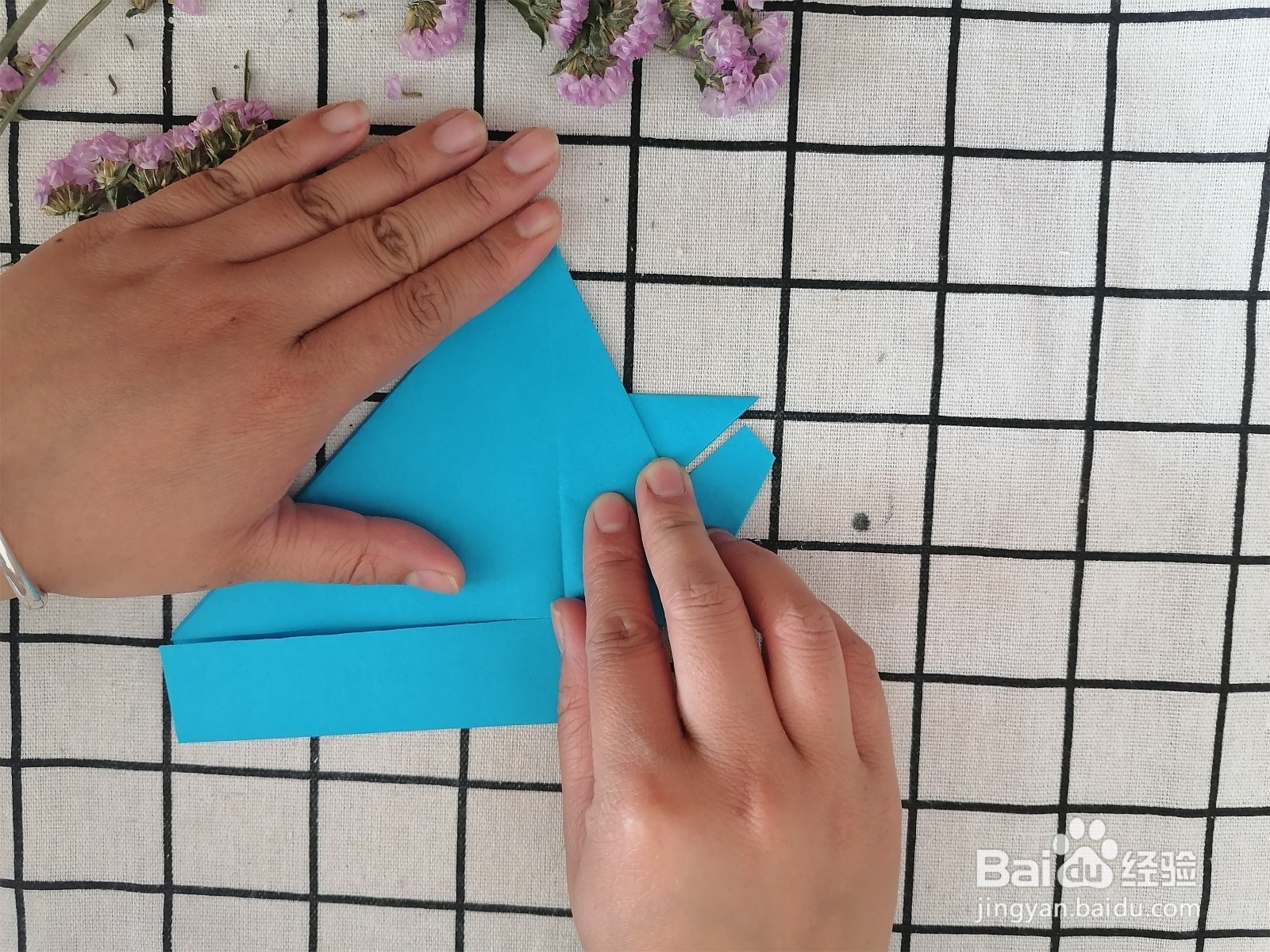 苏47战斗机折纸教程