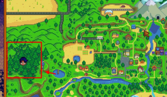 《星露谷物语》硬木哪里刷的最多