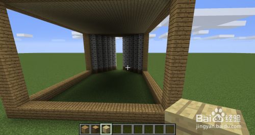 Minecraft建筑宝典 1 建筑一间房子 百度经验