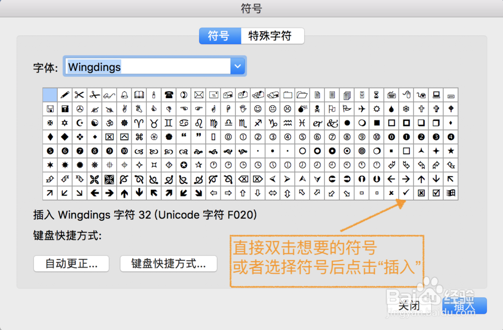 Microsoft Word 插入特殊字符