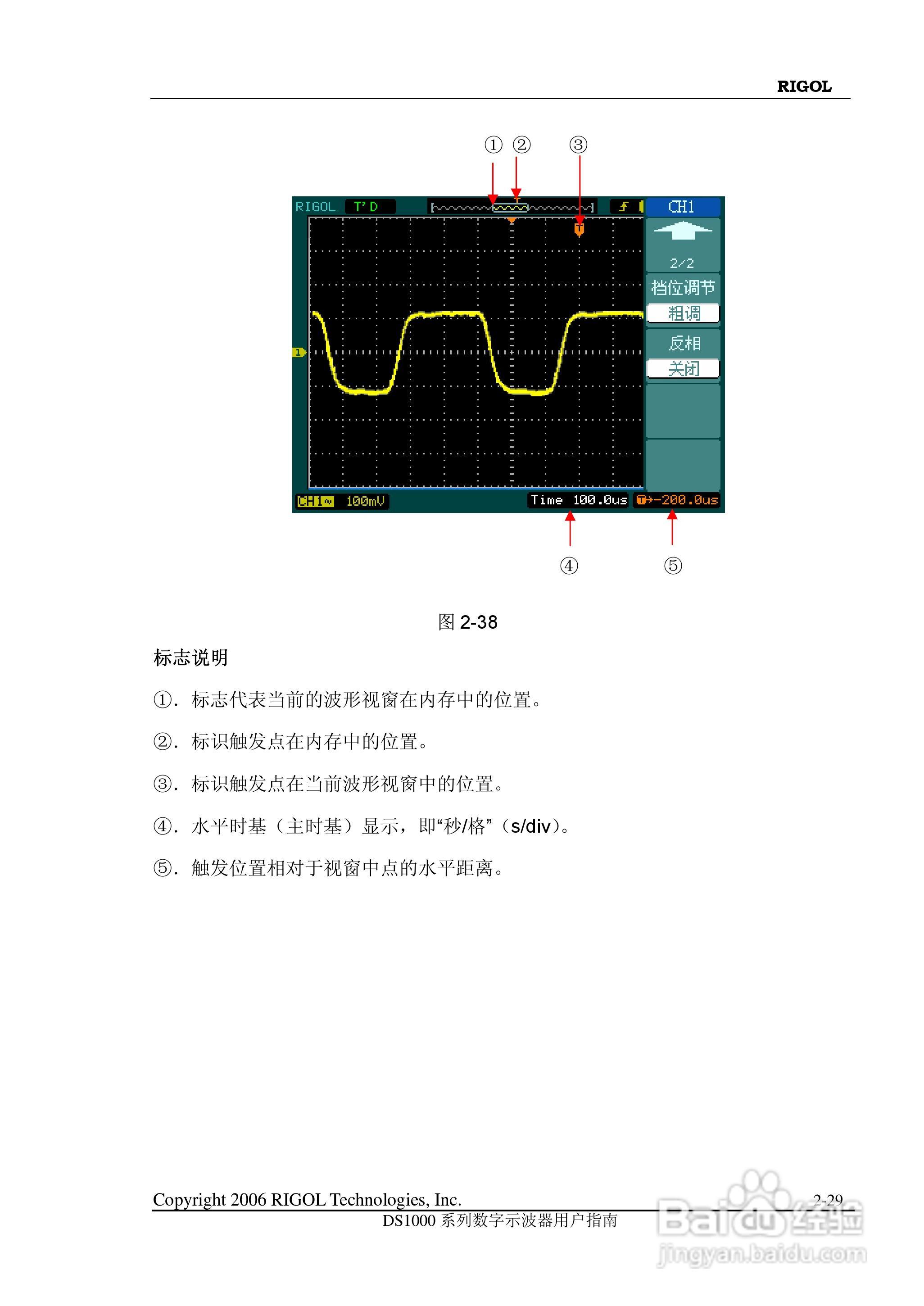 DS1000CD 系列数字示波器+逻辑分析仪使用说明书:[6]
